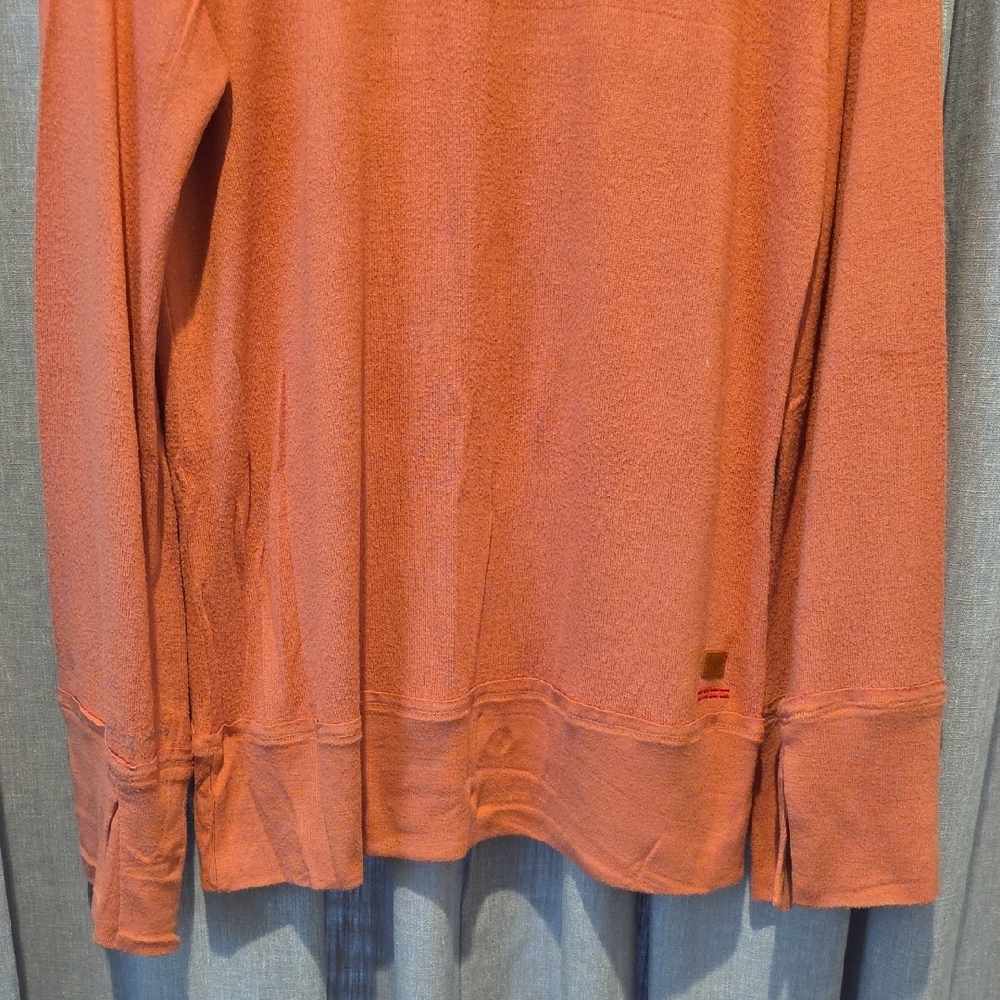 Peace Love World Coral Cowl Neck Sweater - Picture 3 of 16